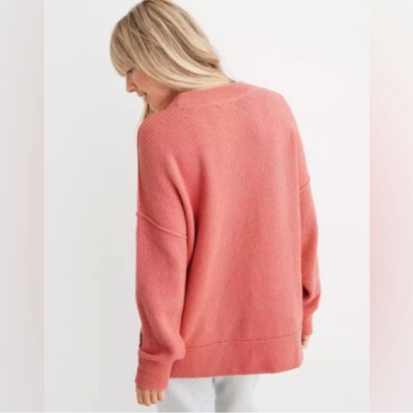NWT Cozy Up Oversized Ribbed Oversized Plush Crewneck Sweater - Picture 4 of 11